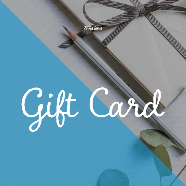 Fit For Barre Gift Card. A perfect gift for any fitness lover.