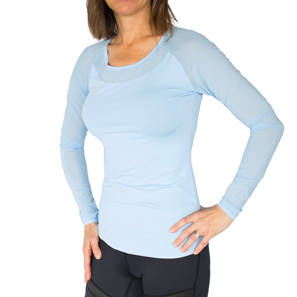 Fitted Long Mesh Sleeve